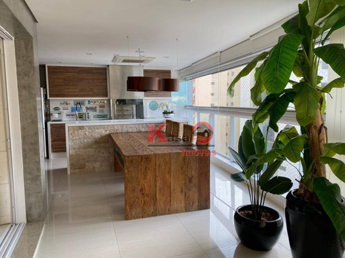 Imagem 1 de 30 de Apartamento Garden Com 3 Dormitórios À Venda, 288 M² Por R$ 2.650.000,00 - Aparecida - Santos/sp - Gd0005