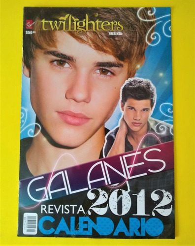 Justin Bieber Revista Calendario Zac Efron Javier Hernandez