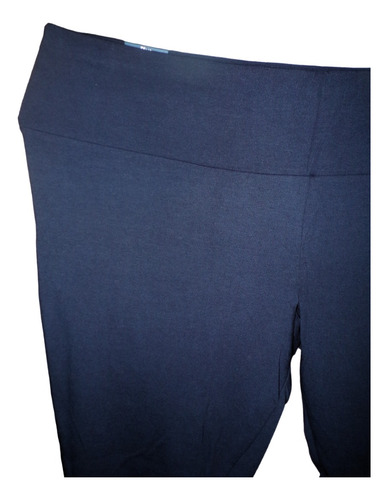 Pantalon Capri Legging Azul Nav Talla 4x (48/50) Terra & Sky