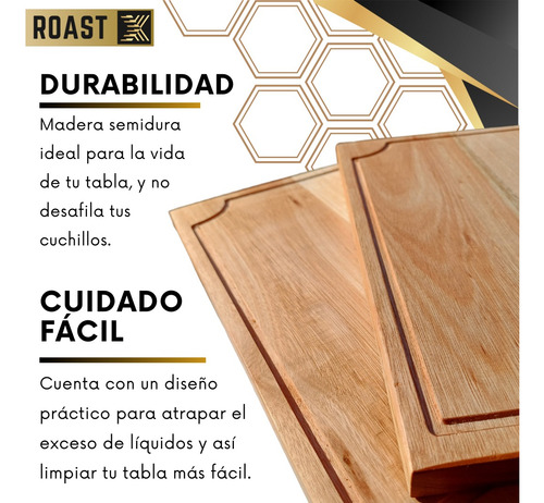 Platos Pack X12 Madera Dura Combo Asado Cocina Madera 22x22 Marrón Combo Maderas Duras