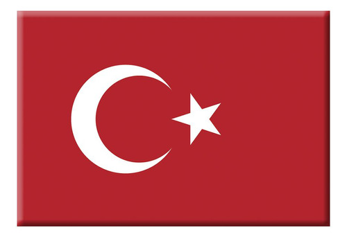 Ímã Da Bandeira Da Turquia