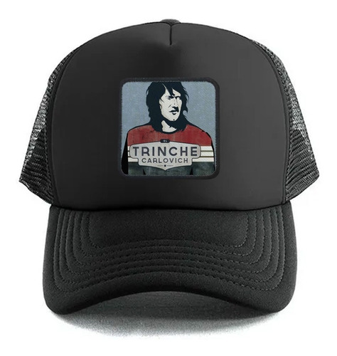 Trinche Carlovich Gorra Trucker Con Parche Retro