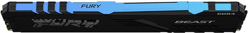 Imagen 4 de 5 de Memoria Ram Ddr4 8gb 2666mhz Kingston Fury Beast Rgb