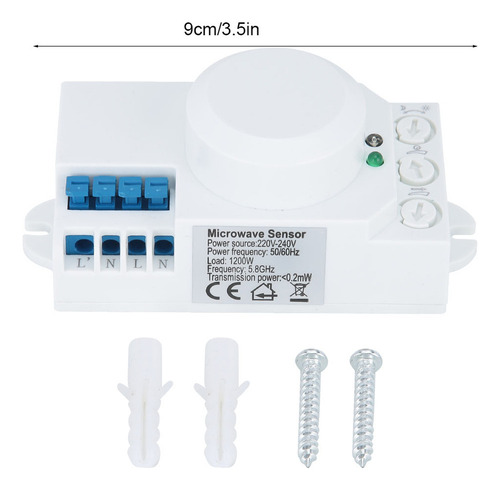Detector Automático De Movimento Corporal Com Sensor De Rada