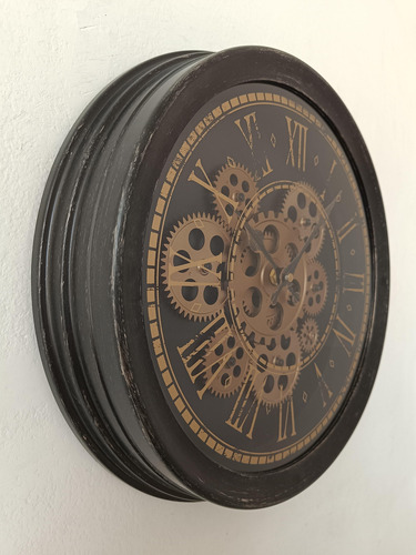 Reloj De Pared 46,3x37,7x39,6cm Elemental Dis.1a