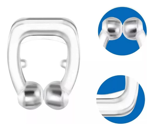 Clip Nasal Antironquidos Con Estuche Para Dormir O Deporte