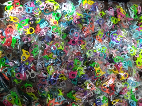 Trancaderos Broches Plásticos De Colores 2.5 Cm Bisuteria