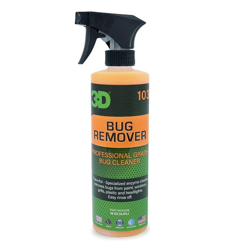 3d Bug Remover Removedor Limpia Quita Insectos 24oz