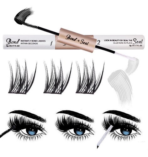 Pegamento Para Pestañas Impermeable Lash Cluster Glue Lash B
