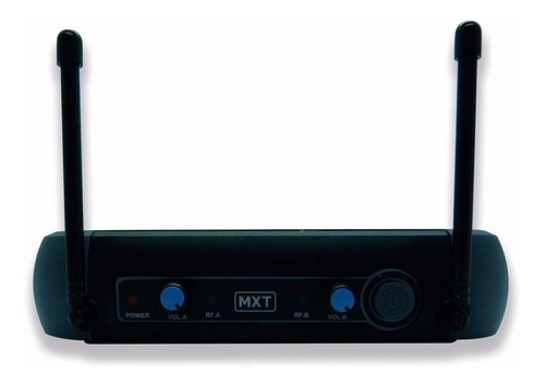 Microfones MXT UHF-202 dinâmico dinâmicos preto