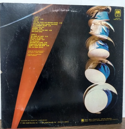Imagen 2 de 2 de Supertramp- Famous Last Words- 1982 Argentina Vg+