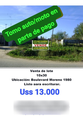 Lote Sobre Avenida