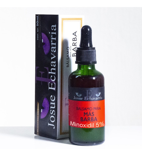 Imagen 1 de 6 de 1 Balsamo Para Mas Barba Minoxidil 5% Y Bergamota 50ml
