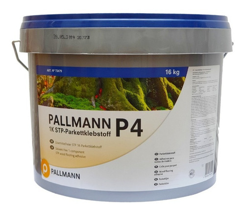 Pegamento - Adhesivo Para Pisos De Madera Pallmann P4 - 16kg