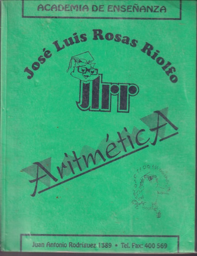 Aritmetica Jose Luis Rosas Riolfo 