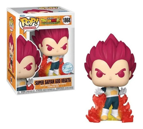 Funko Pop! Dragon Ball Super Broly - Super Saiyan God Vegeta #1868
