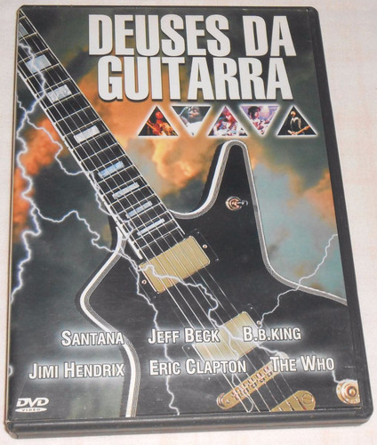 Dvd Deuses Da Guitarra Original Santana Clapton Hendrix King