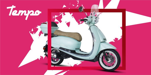 Imagen 10 de 16 de Scooter Beta Tempo 150 Vintage Parabrisas Y Baul