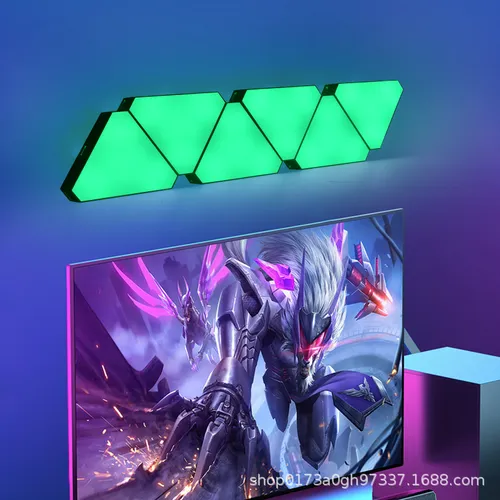 Luces Led Panel Triangular Similar Nanoleaf 24 Unidades