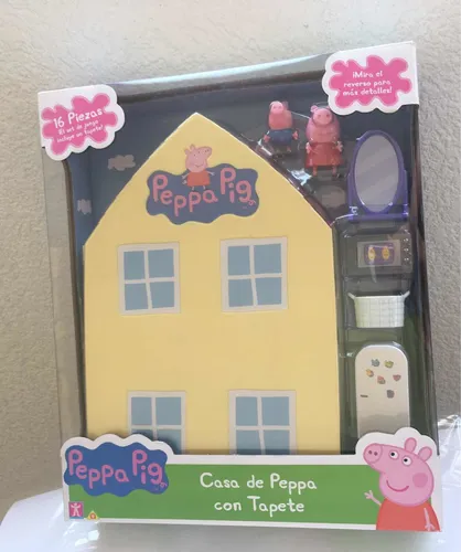 Casa de peppa pig con tapete hotsell