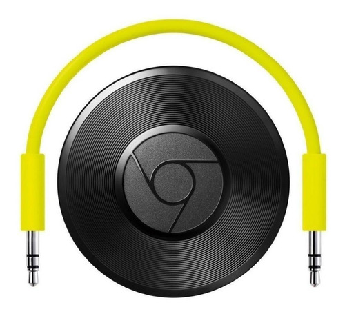 Google Chromecast Audio RUX-J42 256MB preto com memória RAM de 256MB