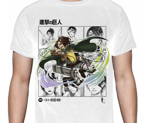 Shingeki No Kyojin - Attack On Titan Hange 2 - Polera Anime