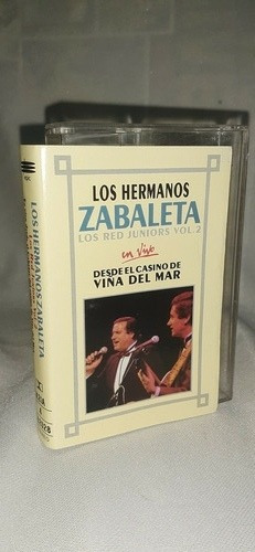 Casete  Los Hermanos Zabaleta Y Los Red Juniors  Vol 2