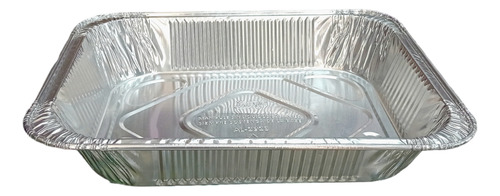 Molde De Aluminio Tipo Pollera Rectangular 29x23cm 100 Pza