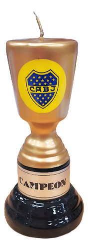 Vela Copa Trofeo Bostero 15cm - Cotillón Waf