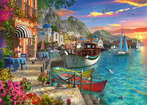 Ravensburger Grandiose Grecia - Rompecabezas De 1000 Piezas