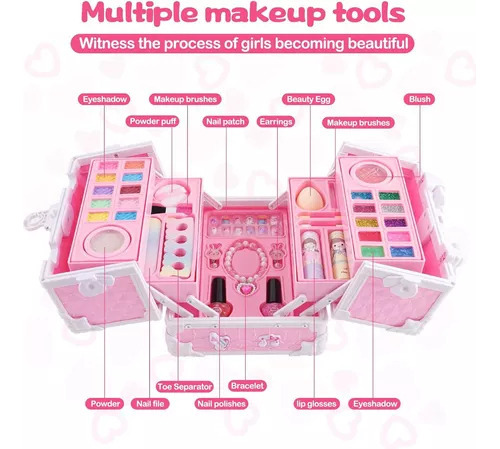 Kit De Maquillaje No Tóxico Real Girls