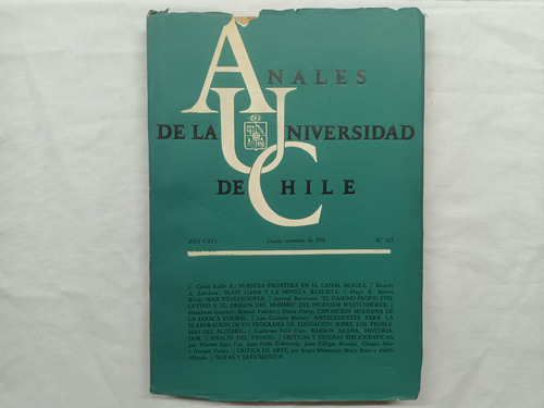 Anales De La Universidad De Chile. 1958, N° 112