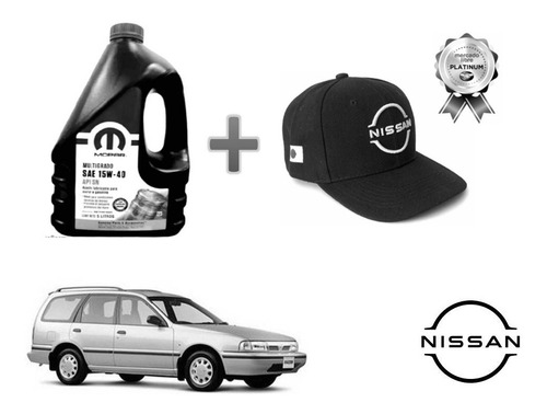 Garrafa Aceite Mopar + Gorra Nissan Tsubame 1992 A 2002