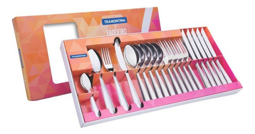 Set Cubiertos Tramontina X24pz Ace.inox