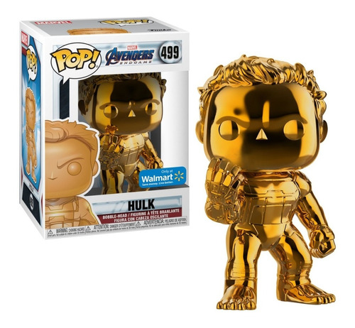 Funko Pop Marvel Avengers Hulk Orange Chrome