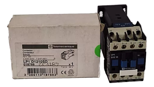 Contactor 5.5kw-400v Encendido A 72v Dc 