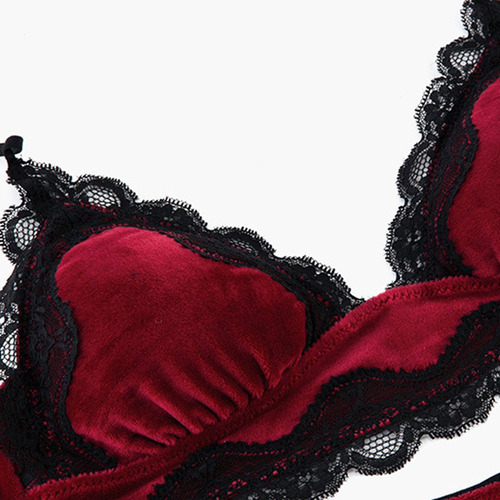 Conjunto De Pijama De Terciopelo For Mujer, Lencería De Enc