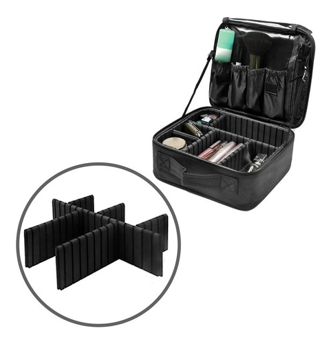 Imagen 4 de 10 de Neceser Maletín Organizador De Maquillaje Profesional.
