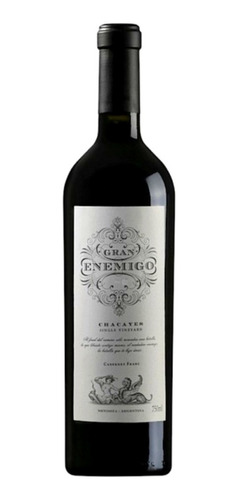 Vino Gran Enemigo Chacayes Cabernet Franc. Quirino Bebidas