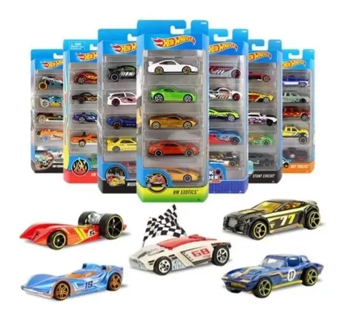 Carrinhos Hot Wheels Kit Com 10 Sem Repetidos Frete Gratis