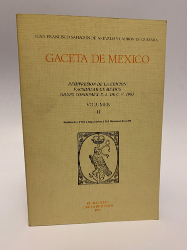 Gacetas De México, Juan Ignacio María De Castorena