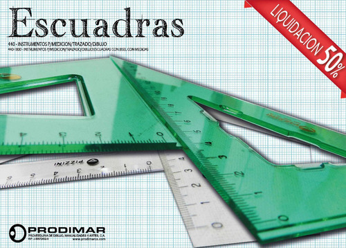 Escuadra Bisel Acrilica