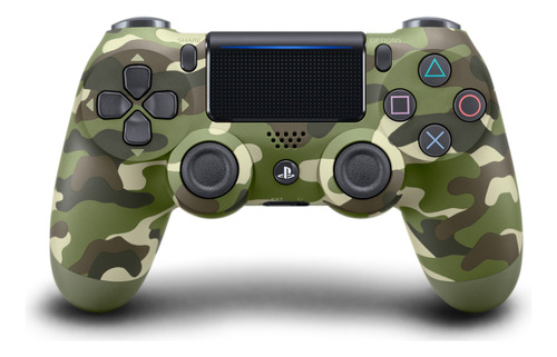 Joystick Inalámbrico Dualshock 4 Ps4 Green Camo Original