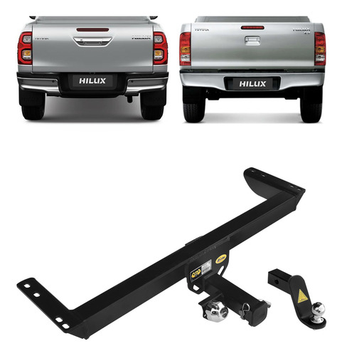 Engate Reboque Removivel Brucke Premium 3500 Kg Hilux 2011