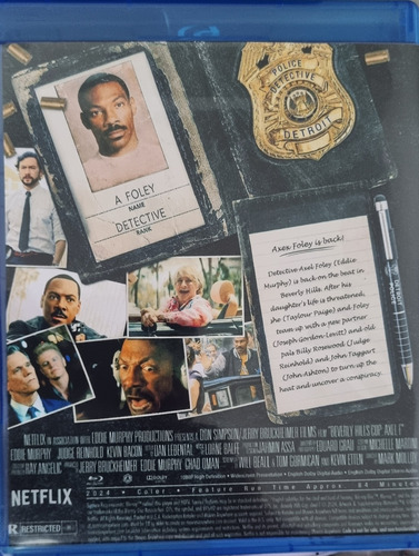 Beverly Hills Cop: Axel F 2024 Blu Ray Latino