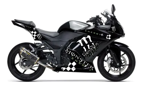 Adesivos Kawasaki Ninja 250 Tuning Frete gr tis