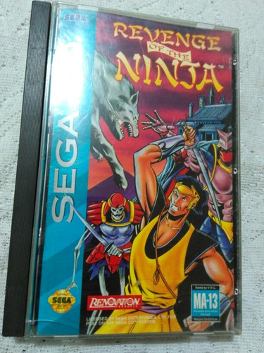Sega Cd Revenge Of The Ninja (no Sonic,contra,golden Axe)