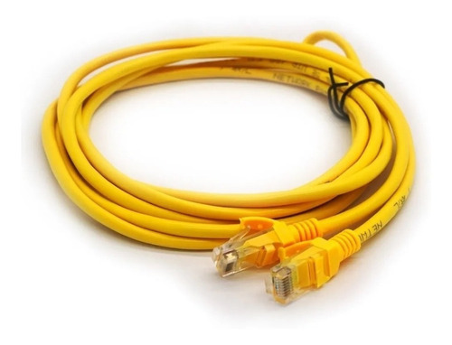 Cable De Red Rj45 Cat 6e 3 Metros Internet Ethernet Armado