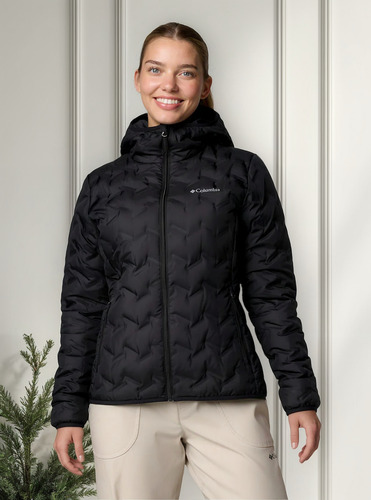 Campera De Pluma Delta Ridge Con Capucha Mujer - Columbia