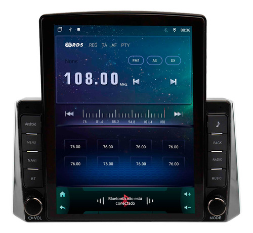 Multimídia Tesla Adak Corolla Cross 20/21 Octa 4+64gb 9.7p